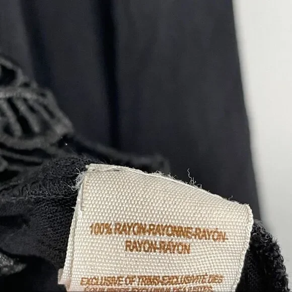 Free People Wicked Spell Dress or Tunic Top Black - Picture 9 of 10